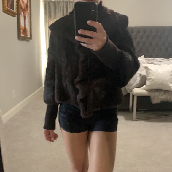 Max Azria Collection Fur Coat - Picture 9 of 10